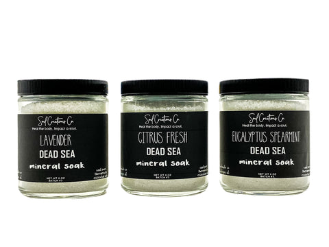 DEAD SEA MINERAL SOAK Soul Creations Collective
